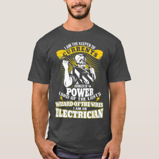 Ik ben de dief van Currents Funny Electricia T-shirt
