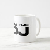 Ik ben de DJ Koffiemok (Voorkant rechts)