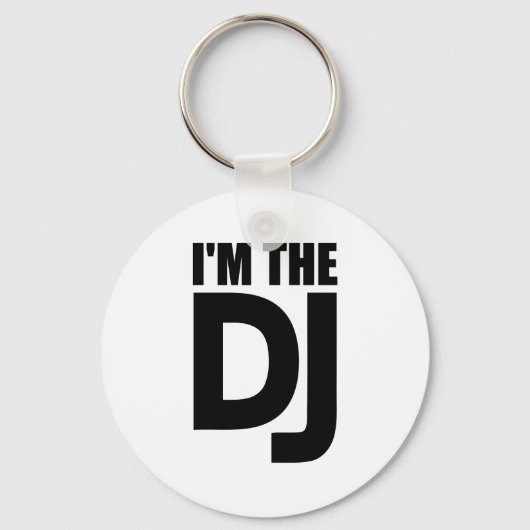Ik ben de DJ Sleutelhanger (Voorkant)