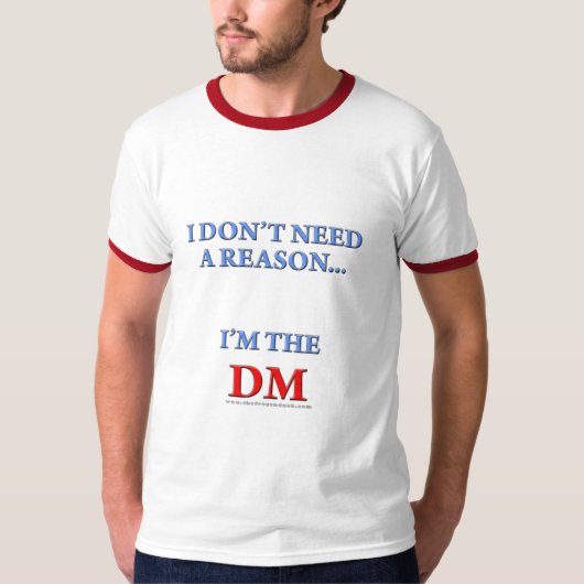 Ik ben de DM T-shirt (Voorkant)