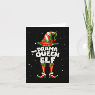 Ik Ben De Drama Queen Elf Familie Matching Groep C Kaart