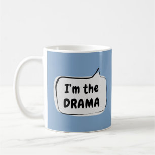 Ik ben de DRAMA-spreekwolk Koffiemok
