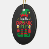 Ik ben de Drink elf Keramisch Ornament (Links)