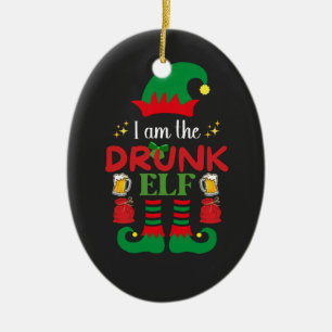 Ik ben de Drink elf Keramisch Ornament
