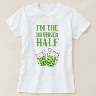 Ik ben de dronken halve koppels St. Patrick's Day T-shirt