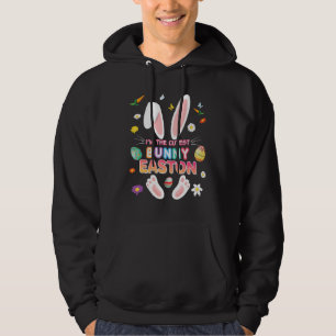 Ik ben de Easton Bunny Easter Day Egg Hunt Leraar  Hoodie