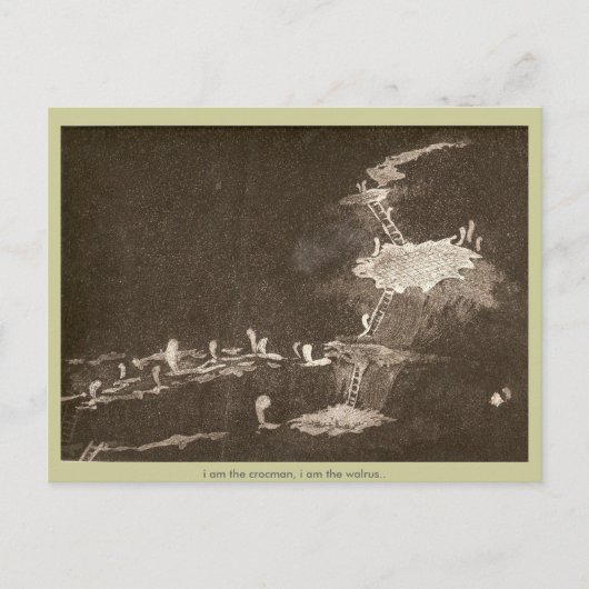 ik ben de eggman briefkaart (Voorkant)