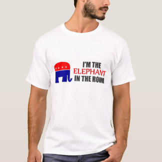 Ik ben de Elephant in het T-shirt van de kamer