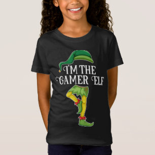 Ik ben de Elf in de leiding Familie Kerst Grappig  T-shirt