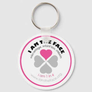IK BEN DE FACE Pink Sleutelhanger