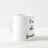 Ik ben de favoriet koffiemok (Voorkant links)