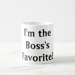 IK BEN DE FAVORIETE mok VAN HET BOSS