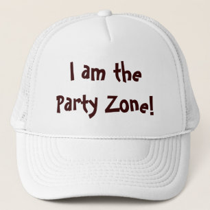 Ik Ben De Feestzone Grappige Quote Trucker Pet