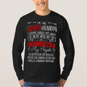 Ik ben de gekke opa die niet met mijn kleinkindere t-shirt