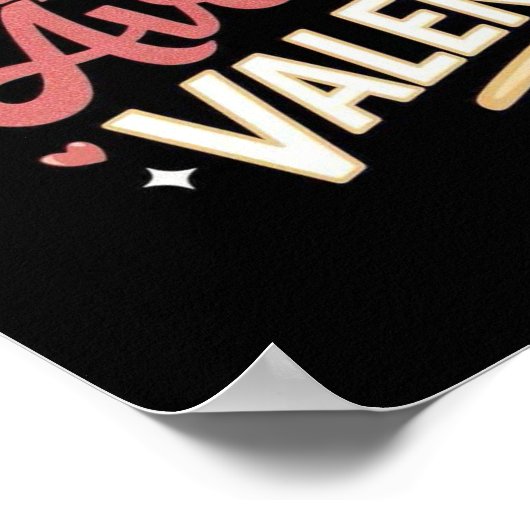 Ik ben de gemiddelde Valentijn van Nacho! Poster (Hoek)