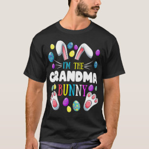 Ik ben de Grandma Bunny Matching Family Easter Par T-shirt