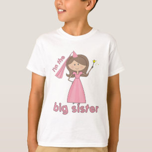 ik ben de grote zus prinses t-shirt