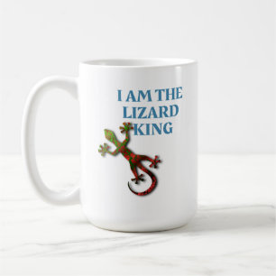 Ik ben de hagedikoning Gecko Lovers Mug Koffiemok