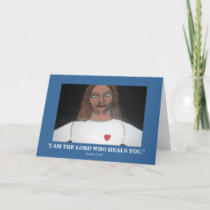 "IK BEN DE HEER DIE U GENEEST." KAART