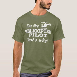 Ik ben de helikopterpiloot die de T-shirt maakt