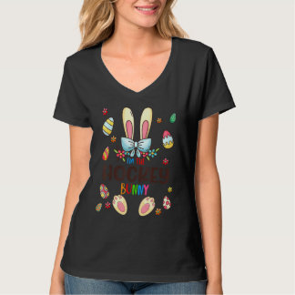 Ik ben de Hockey Bunny Easter Day Matching Family T-shirt