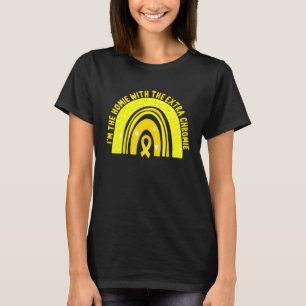 Ik ben de homie met het extra Chromie Down Syndroo T-shirt
