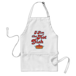 Ik ben de Hot Dish Funny Apron Standaard Schort