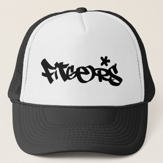 Ik ben de juiste logo trucker pet (Voorkant)