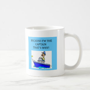 ik ben de kapitein koffiemok