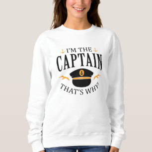 Ik ben de kapitein trui