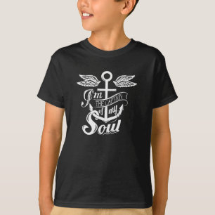 Ik ben de kapitein van mijn ziel t-shirt