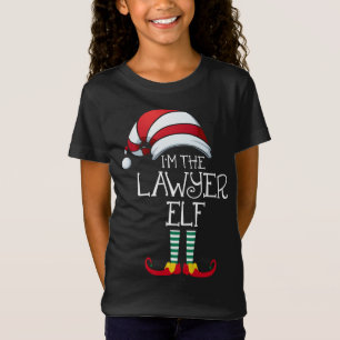 Ik ben de Karate Elf Kerstfamilie Elf Costume Te T-shirt