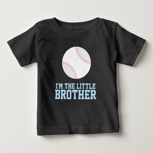 "Ik ben de Kleine Broer" Baseball Jersey Number (Voorkant)