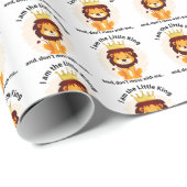 Ik ben de kleine koning cadeaupapier (Rol Hoek)