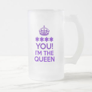 IK BEN DE KONINGIN MATGLAS BIERPUL
