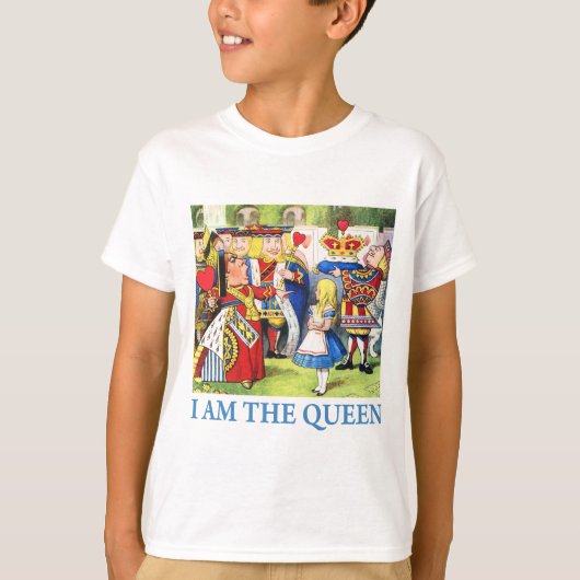 Ik ben de koningin t-shirt (Voorkant)