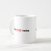 Ik ben de Kwaad Twin Koffiemok (Voorkant links)