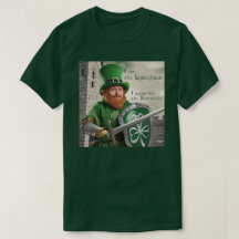 Ik ben de Leprechaun, verdediger van Shamrocks.