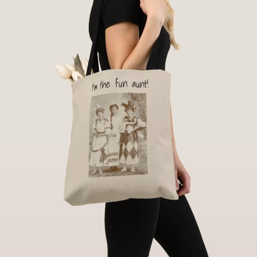 Ik ben de "leuke tante" tote bag (Dichtbij)