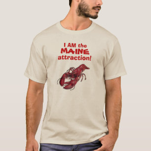 "Ik ben de MAINE aantrekkingskracht!" © sprak de T-shirt