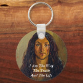 IK BEN DE MANIER VAN DE WAARHEID EN HET LEVEN SLEUTELHANGER (Voorkant)