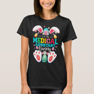 Ik ben de medische instant Bunny Pasen Dag Konijn T-shirt
