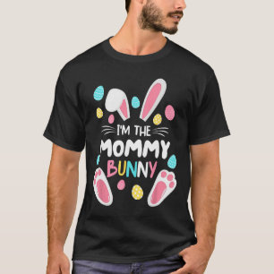 Ik ben de Moeder Konijn Matching Familie Pasen Fee T-shirt