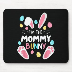 Ik ben de Moeder Konijn Matching Family Easter Par Muismat