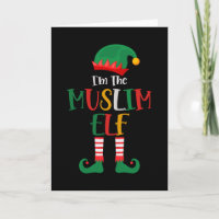 Ik ben de moslim-elf die kerstmis combineert