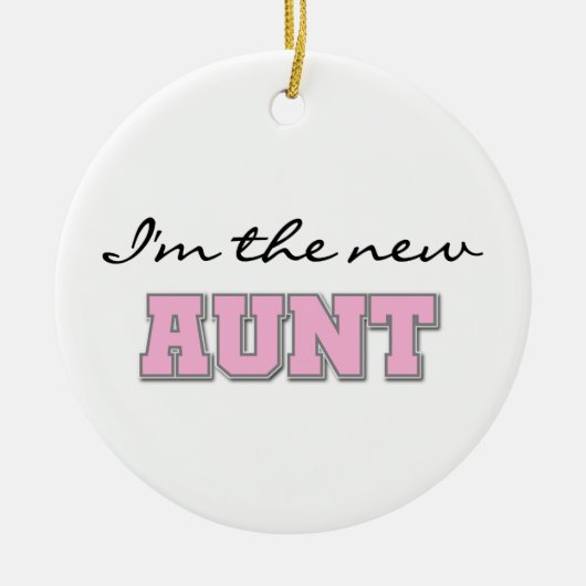 Ik ben de New Tunt Tshirts en Gifts Keramisch Ornament (Voorkant)