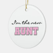 Ik ben de New Tunt Tshirts en Gifts Keramisch Ornament (Links)