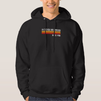 Ik ben de nieuwe en verbeterde 80's Kid   Retro ko Hoodie