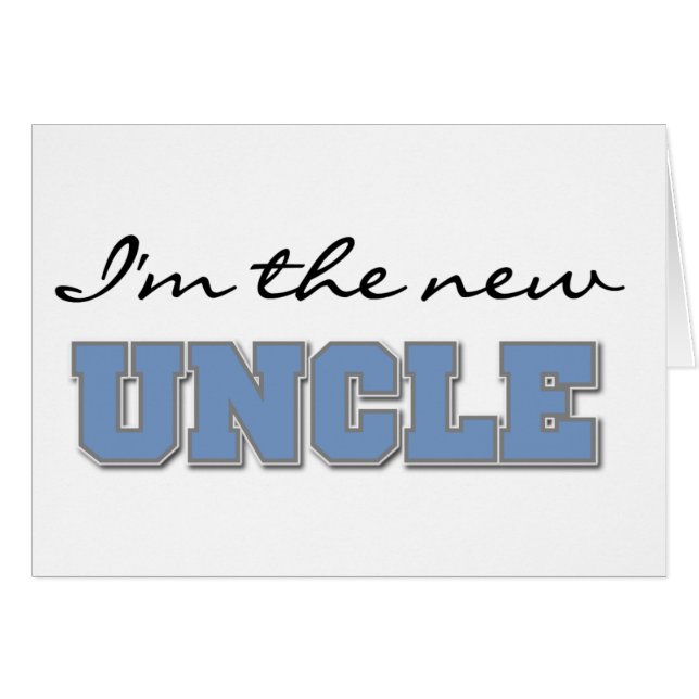 Ik ben de nieuwe oom (Voorkant Horizontaal)