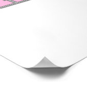 Ik ben de nieuwe tante Tshirts en geschenken Poster (Hoek)